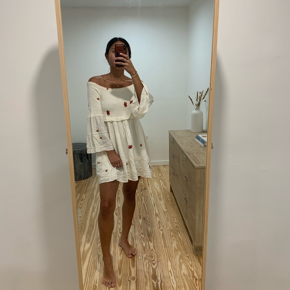 NWT Free People off the shoulder Dress